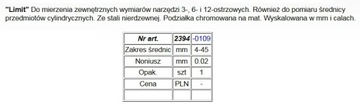 ОГРАНИЧИТЕЛЬНЫЙ ТРЕХТОЧЕЧНЫЙ СУППОРТ 4–45 мм 23940109