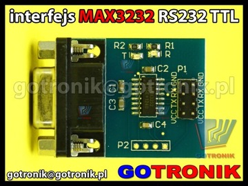 Преобразователь интерфейса RS232 TTL MAX3232 DB9 ___ |033