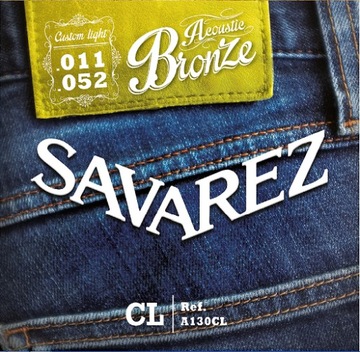 SAVAREZ A130CL struny do gitary akustycznej 11-52