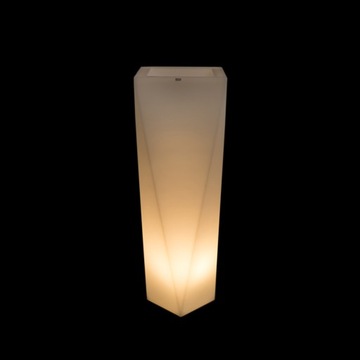 DONICA ŚWIECĄCA LED DONICZKA OGRODOWA DUŻA 90 CM