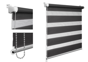 Roleta Dzień i Noc mini Rolety 81x150cm SUPER !!!