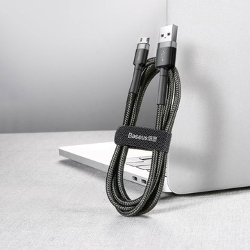 ДВУСТОРОННИЙ КАБЕЛЬ BASEUS 2.4A 50CM MICRO USB QC 3