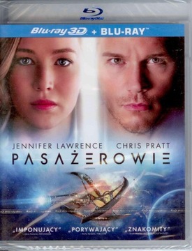 PASAŻEROWIE 3D + 2D [ 2 Blu-ray Jennifer Lawrence