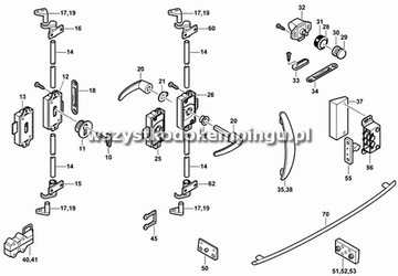 Монтажная гайка для насоса в водяном баке DIN 96