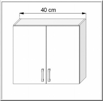 SUSZARKA DO NACZYŃ MEBLOWA DO SZAFKI 40CM BIAŁA