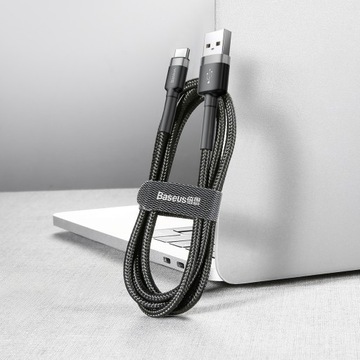 Кабель Baseus Cafule 3A, 0,5 м USB-USB-C