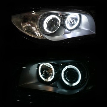 Светодиодные маркеры Белые кольца BMW E90 E91 power 14W LED 6000k Ultra Cold White