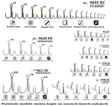 10 КРЮЧКОВ X-STRONG VMC 9651BN № 14 ДЛЯ ПРИМАНКИ