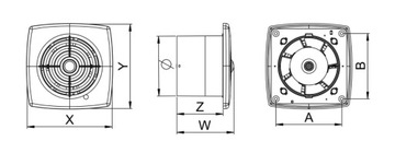 фото ориг. №2, Awenta fan bathtub wr 125 r movements sensor