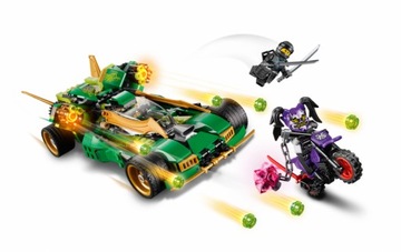 Lego Ninjago @@ УЛЬТРА ФИОЛЕТОВЫЙ на МОТОРЕ @@ с 70641