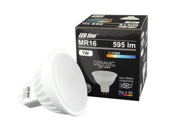 Żarówka LED Ledline MR16 7W 595lm