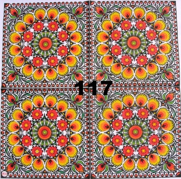 Serwetki do decoupage-1szt-LUDOWE- NR 117
