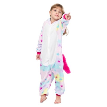 Пижама UNICORN Детская Комбинезон Kigurumi 128 134