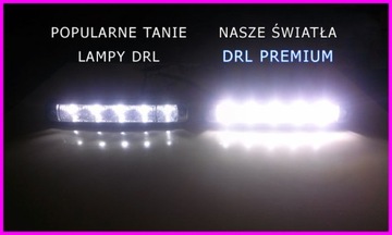 ŚWIATŁA DZIENNE LED 19CM SUPER MOCNE Warszawa