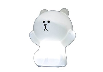 Lampka nocna dziecięca Miś Niedzwiadek 4 kolory