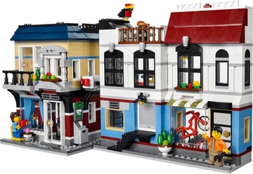 LEGO CREATOR 31026 ВЕЛОСАГАЗИН 3 В 1 КРУГЛОСУТОЧНОЕ КАФЕ