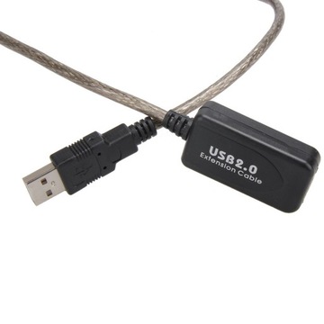 Удлинительный кабель USB 2.0 активный, удлинитель 10 м