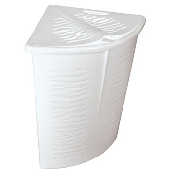 Narożny kosz na bieliznę, pranie Zebra 45L BranQ