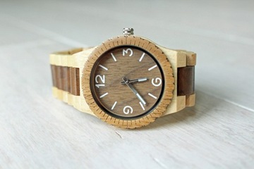 Drewniany zegarek EkoCraft ALBATROSS elegancki