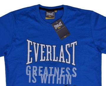 Nové tričko EVERLAST modré EVR9299 veľ. S