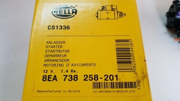 HELLA STARTÉR FORD TOURNEO TRANSIT 1.8TDCI