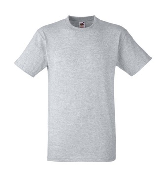 Koszulka T-shirt Fruit 195g - HEAVY - h. grey XXL