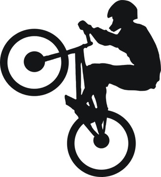 Rowerzysta Jumper Naklejka Hobby 80-5 RÓŻNE KOLORY