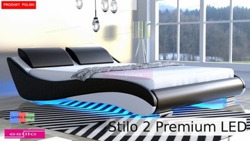 Кровать для спальни Stilo-2 Premium Led 140х200