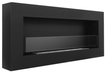 фото ориг. №6, Biofireplace black hull 90x40 with glass safe