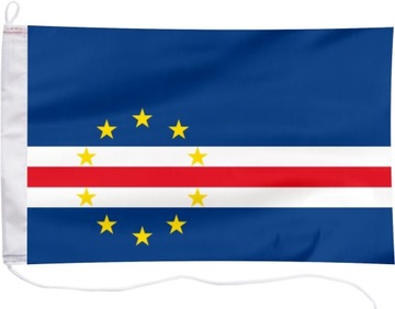 Flaga Republika Zielonego Przylądka jachtowa 45x30