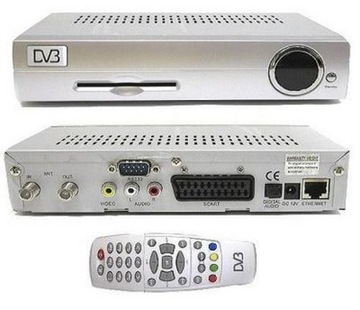 Linbox 5558 cyfrowy linux nowy tuner srebrny