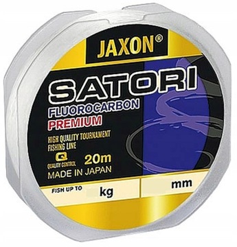 JAXON SATORI FLUOROCARBON PREMIUM 0,55mm/20m JAPAN