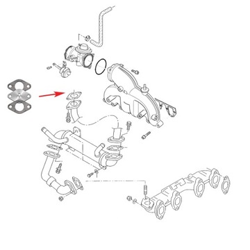 513 Заглушка EGR VW AUDI SKODA SEAT TDI PD CR