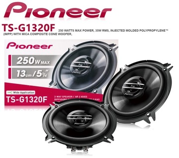 PIONEER TS-G1320F GŁOŚNIKI 2 DROŻNE 35W-250W 13 cm