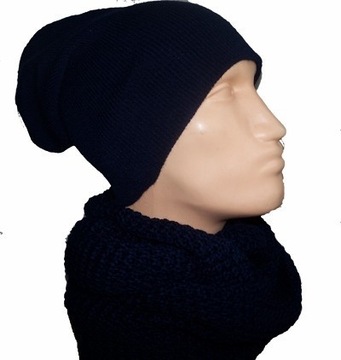 МУЖСКОЙ КОМПЛЕКТ, ШАПКА СМЕРФЕТТА + ШАРФ