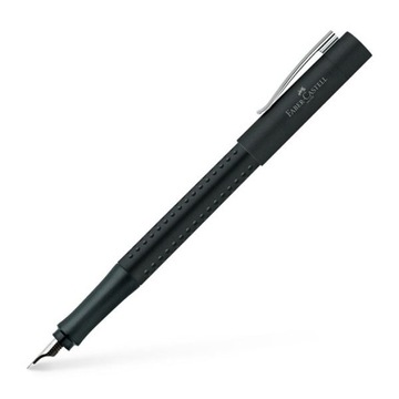 FABER-CASTELL Pióro wieczne szkolne Grip CZARNE M