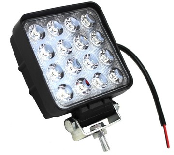 LAMPA ROBOCZA LEDOWA 16 LED HOMOL CE 12V 24V MOCNA