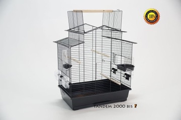 БОЛЬШАЯ КЛЕТКА ДЛЯ ПТИЦ ИЗА 3 С ОТКРЫВАЮЩЕЙСЯ КРЫШЕЙ
