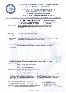 Панели напольные 528 ДУБ КАШТАН 12мм AC6.