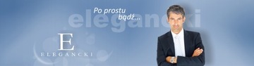 BRĄZOWE SZELKI MĘSKIE DO SPODNI +PUDEŁKO ROZM. L