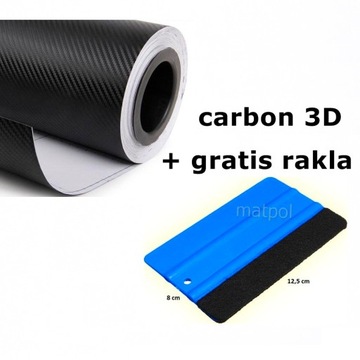 CARBON 152x 500 фольга ЧЕРНЫЙ КАПОТ + КРЫША + ЗАСЛОНКА