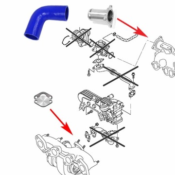 ЗАМЕНА ПРОБКИ F92 EGR 1.9 TDI AXR BKC BKD BLS