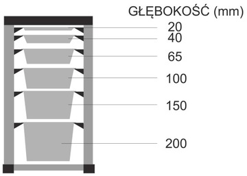 ГАСТРО КОНТЕЙНЕР. GN1/2 глубина 150ММ ПЕРФОРИРОВАННАЯ 12150P