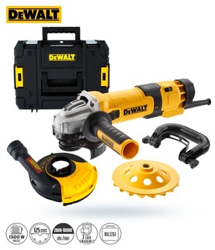 Бетонная фреза DeWALT DWE4257KT Grinder 1500 Вт