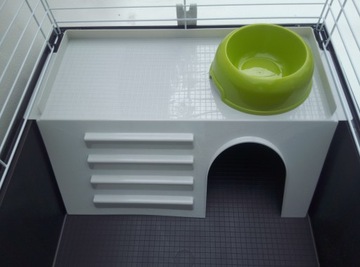 FERPLAST CASITA 100 Большая клетка для грызунов, кроликов, свиней Kavia, 96x57x56см