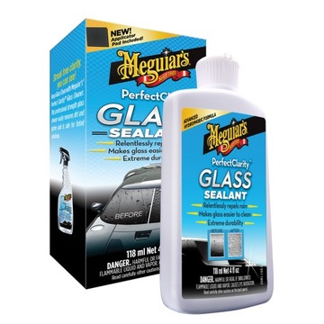 MEGUIARS CLARITY GLASS SEALANT G8504 118ml niewidz