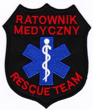 VAR Naszywka RATOWNIK MEDYCZNY RESCUE TEAM