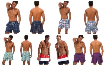 ВЫКРОЙКИ ШОРТ МУЖСКИЕ ПЛАВКИ XL ДЛЯ ВОДЫ