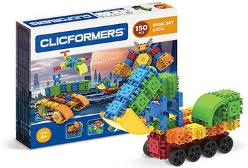 CLICS PL klocki CLICFORMERS 801005 150el. NOWOŚĆ !