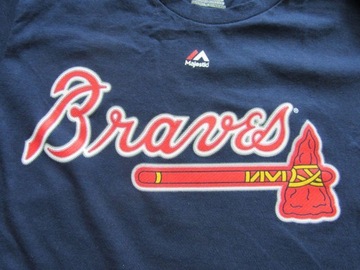 ОРИГИНАЛЬНАЯ ФУТБОЛКА Atlanta Braves Baseball Majestic M